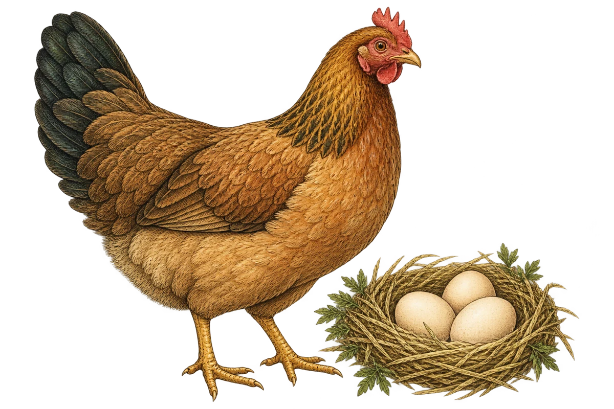 Pasture-raised eggs